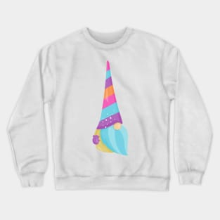 Little Gnome, Cute Gnome, Garden Gnome, Hat, Beard Crewneck Sweatshirt